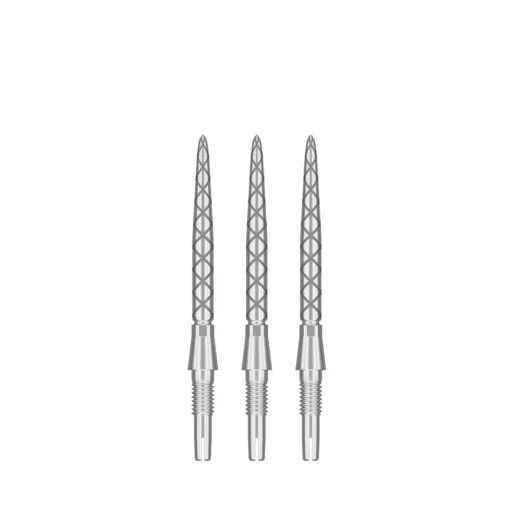 Target - darts Steel Tips - Swiss Point - Storm Diamond - Silver - 26 mm
