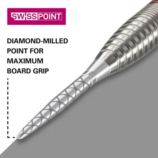 Target - darts Steel Tips - Swiss Point - Storm Diamond - Silver - 26 mm