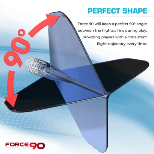 Mission Flights Force 90 - Gradient - Standard No2 - Medium - Blue F4472