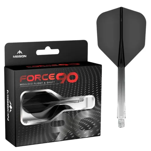 Mission Flights Force 90 - Gradient - Standard No6 - Short - Black F4480