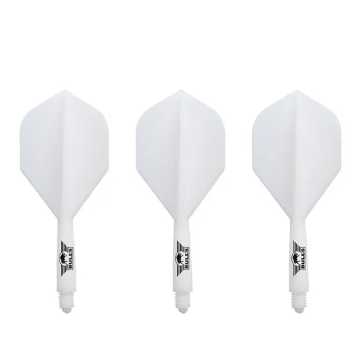 Bull's NL Union Flight System - Shaft-Flight System - Small - No.2 - White