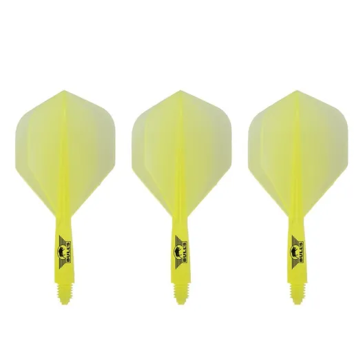 Bull's NL Union Flight System - Shaft-Flight System - Small - No.2 - Yellow