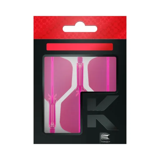 Target - darts Flights K-Flex Neon - No6 - Short - Pink TRG410037