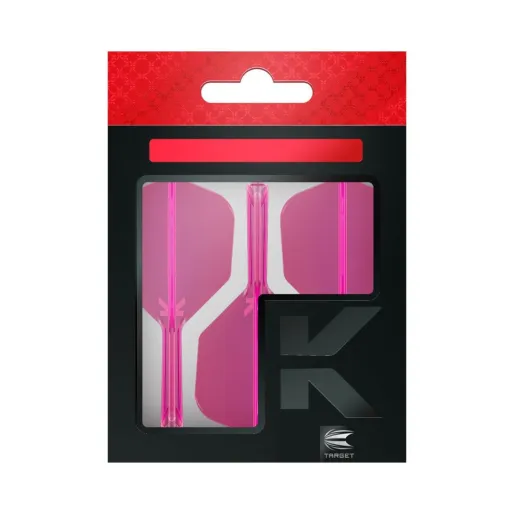 Target - darts Flights K-Flex Neon - No6 - Midi - Pink TRG410038
