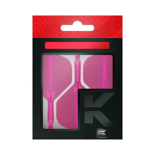 Target - darts Flights K-Flex Neon - No2 - Short - Pink TRG410040