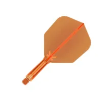 Target - darts Flights K-Flex Neon - No6 - Short - Orange TRG410043