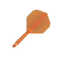 Target - darts Flights K-Flex Neon - No2 - Midi - Orange TRG410047