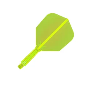Target - darts Flights K-Flex Neon - No6 - Short - Yellow TRG410049