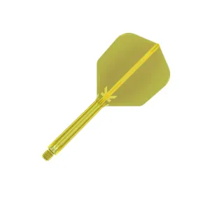 Target - darts Flights K-Flex Neon - No6 - Medium - Yellow TRG410051
