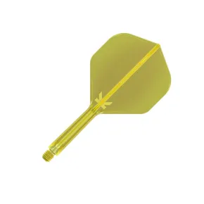 Target - darts Flights K-Flex Neon - No2 - Midi - Yellow TRG410053