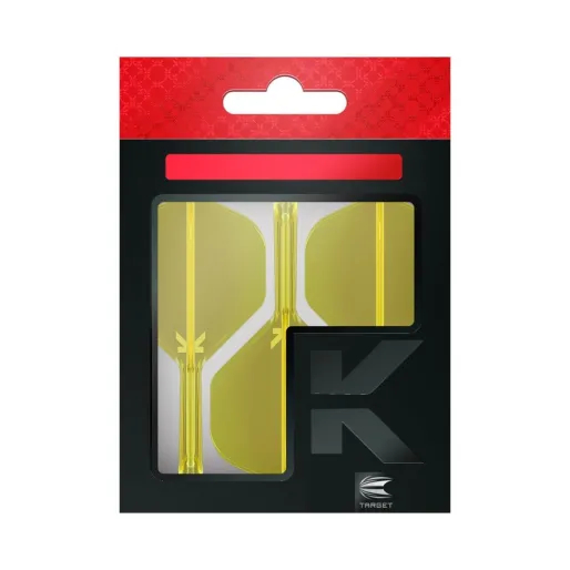 Target - darts Flights K-Flex Neon - No2 - Midi - Yellow TRG410053