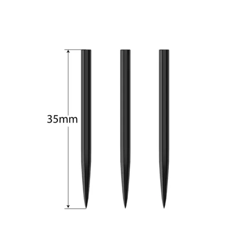 Harrows Metallspitzen - Black - 35 mm