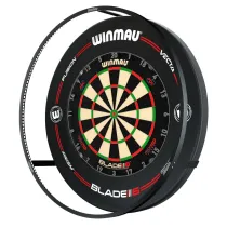 Winmau Plasma Dartboard Surround Light & Pro-Line Original Surround Bundle - Dartscheibenbeleuchtung mit Surround Auffangring