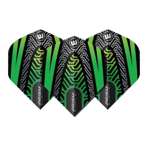 Winmau Flights Prism Alpha - Black & Green W6915.733