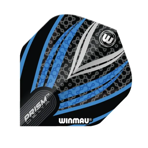 Winmau Flights Prism Delta - Black, White & Blue W6915.289