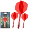 Winmau Flights Fusion - No2 - red - short