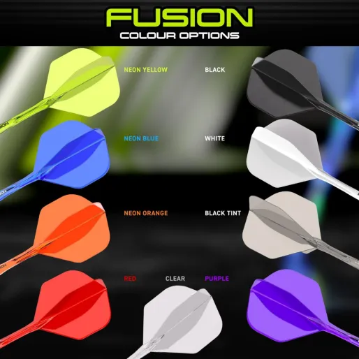 Winmau Flights Fusion - No2 - purple - midi