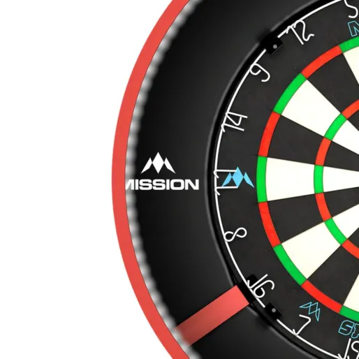 Mission Torus 270 Light - Beleuchtung für Sisal Dartboard - Red