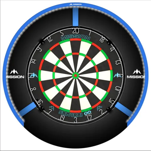 Mission Torus 270 Light - Beleuchtung für Sisal Dartboard - Blue