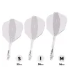 Winmau Flights Fusion - No6 - clear - short