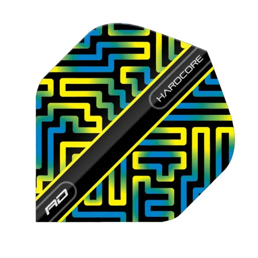 Red Dragon Flights Hardcore - Blue & Yellow RF6979