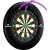 Mission Torus 100 - Travel Light - Beleuchtung für Sisal Dartboard - Purple