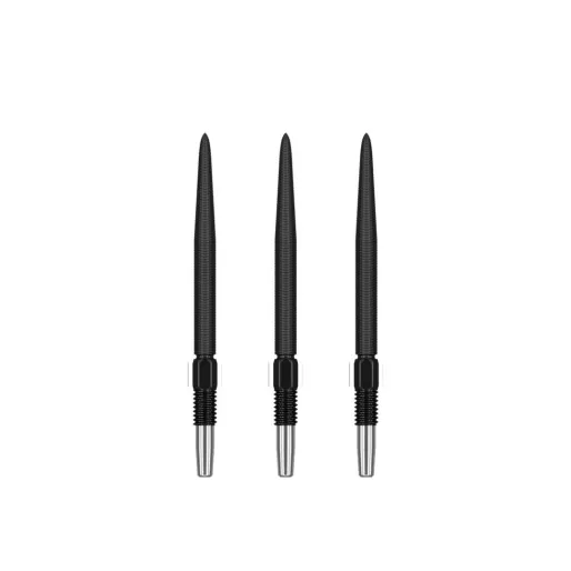 Target - darts Steel Tips - Swiss Points Nano Grip - Black - 26 mm