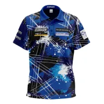 Red Dragon Dart Shirt Luke Humphries - World Champion Tour Polo - S