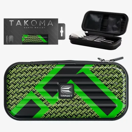 Target - darts Dart Case TAKOMA TAG - green