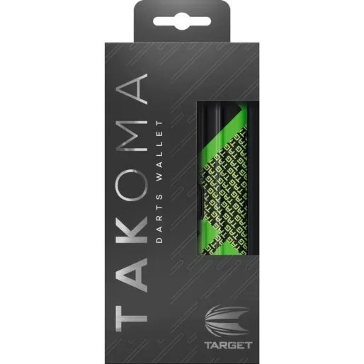 Target - darts Dart Case TAKOMA TAG - green