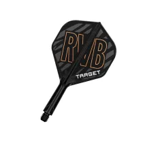 Target - darts Flights K-Flex - Raymond van Barneveld - No2 - Short - TRG410132