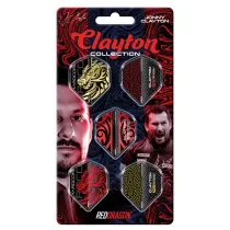 Red Dragon Flights Jonny Clayton - Collection Card - X0800