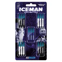 Red Dragon Shaft Set Gerwyn Price Iceman - Nitro Ionic - Collection Card