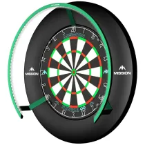 Mission Torus 270 Light - Beleuchtung für Sisal Dartboard - Green