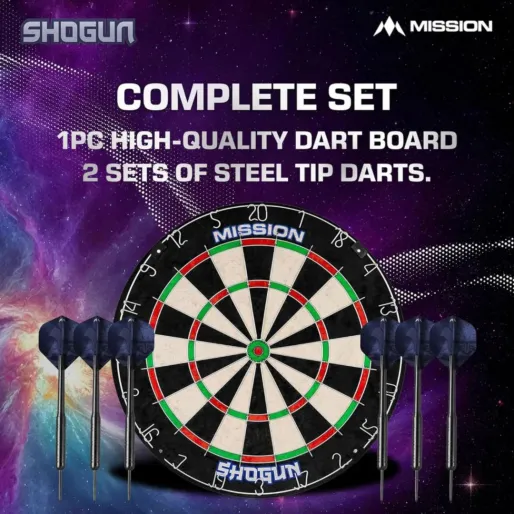 Mission Sisal Dartboard Shogun