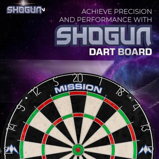 Mission Sisal Dartboard Shogun