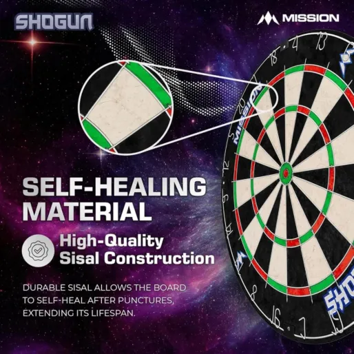 Mission Sisal Dartboard Shogun