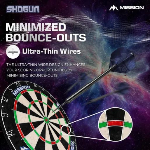 Mission Sisal Dartboard Shogun