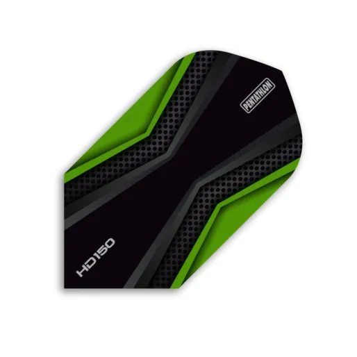 Pentathlon Flights HD150 - Slim - Green / Black PNT2103