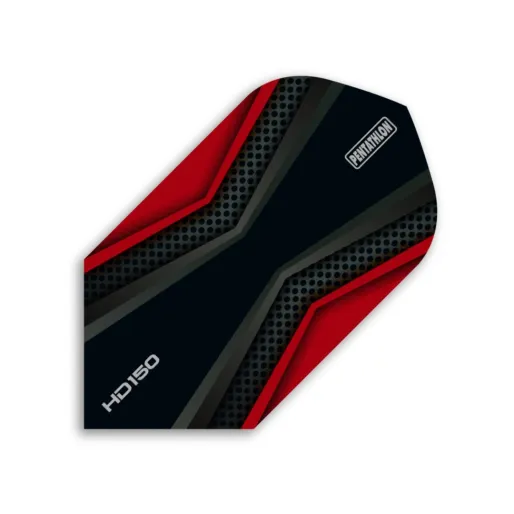 Pentathlon Flights HD150 - Slim - Red / Black PNT2100