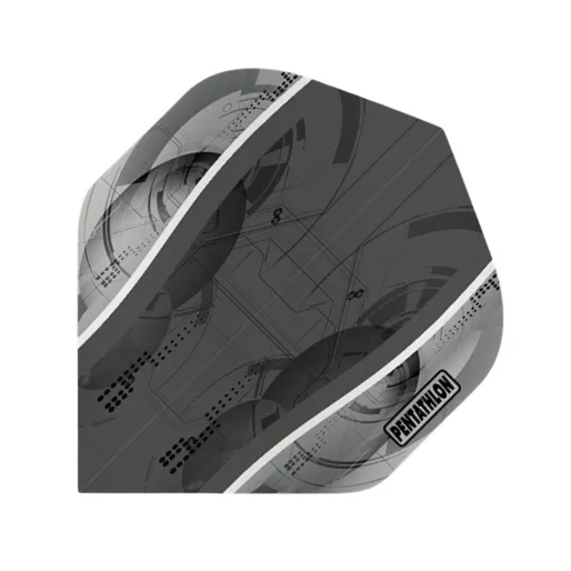 Pentathlon Flights Silver Edge - Grey PNT0192