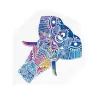 Designa Flights Metronic - MultiColour Elephant F3781