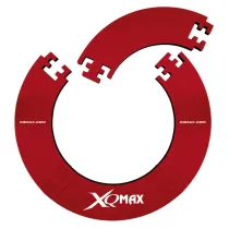 XQMax Darts Surround - Auffangring rund um die Scheibe - 4 pieces - Logo - Red