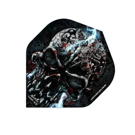 Alchemy Flights Lightning Skull - Black F4299