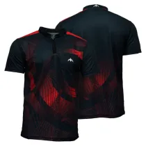 Mission Dart Shirt Orb - Black & Red - 4XL