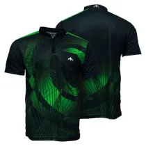 Mission Dart Shirt Orb - Black & Green - 4XL