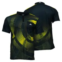 Mission Dart Shirt Orb - Black & Yellow - S