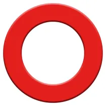 Bullet Surround - Auffangring rund um die Scheibe - Red