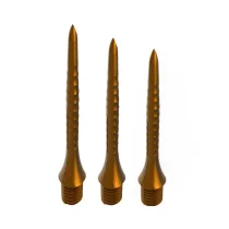 Caliburn Steel Tips Metallspitzen - Bamboo - Brown - 28 mm