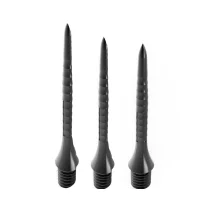 Caliburn Steel Tips Metallspitzen - Bamboo - Black - 28 mm